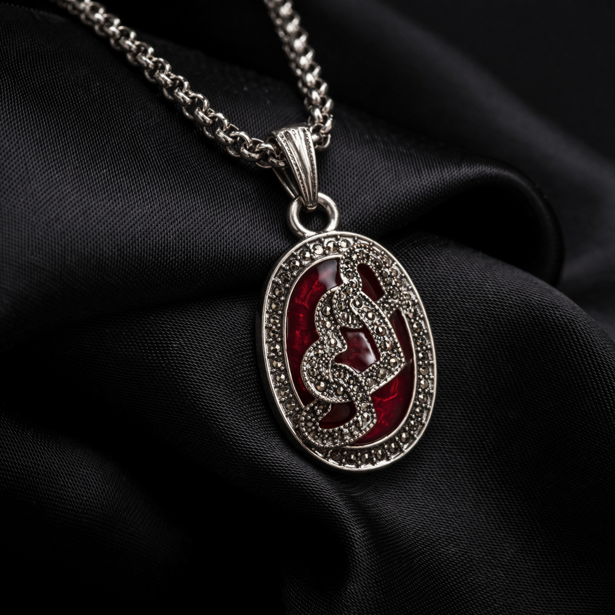 Blood Oath Coil Necklace