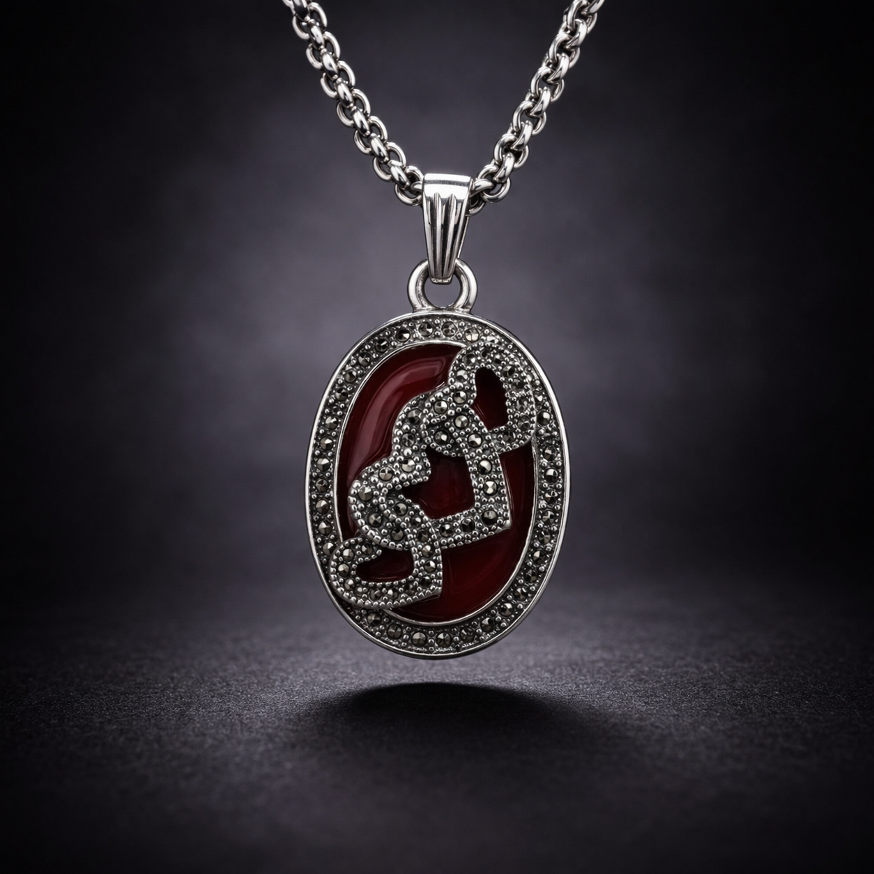 Blood Oath Coil Necklace
