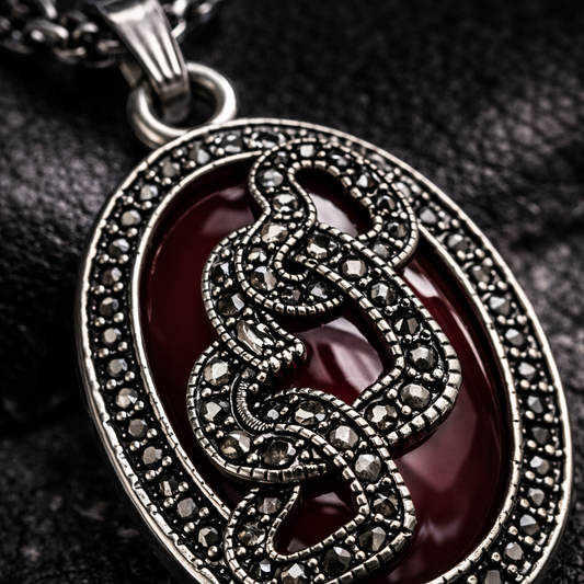 Blood Oath Coil Necklace