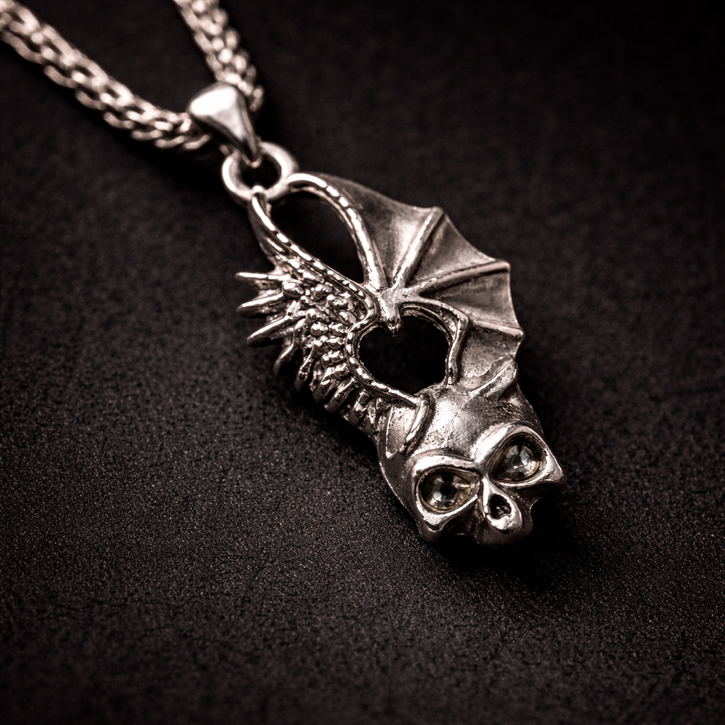 Voidwing Skull Necklace