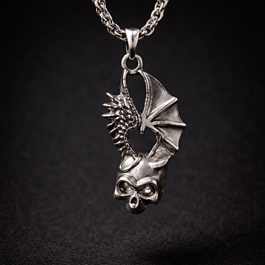 Voidwing Skull Necklace