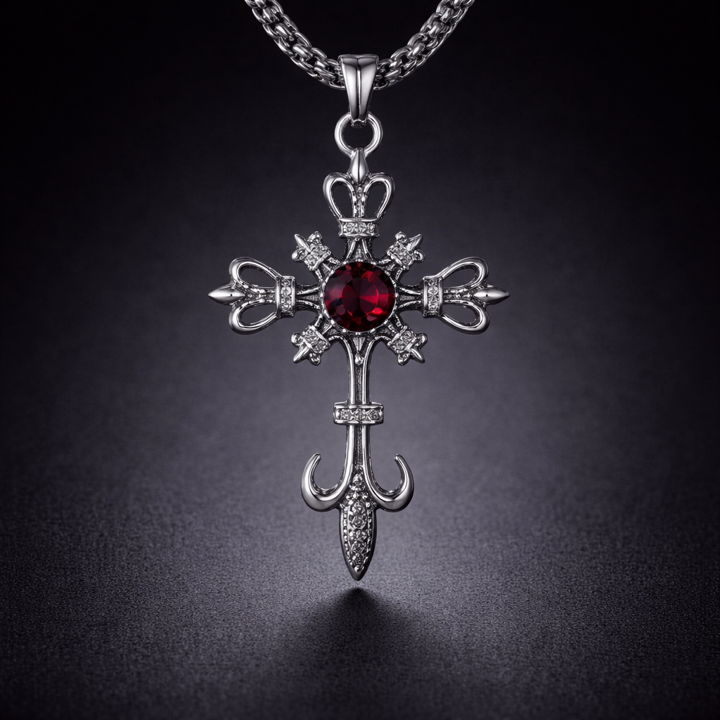 Crimson Benediction Necklace