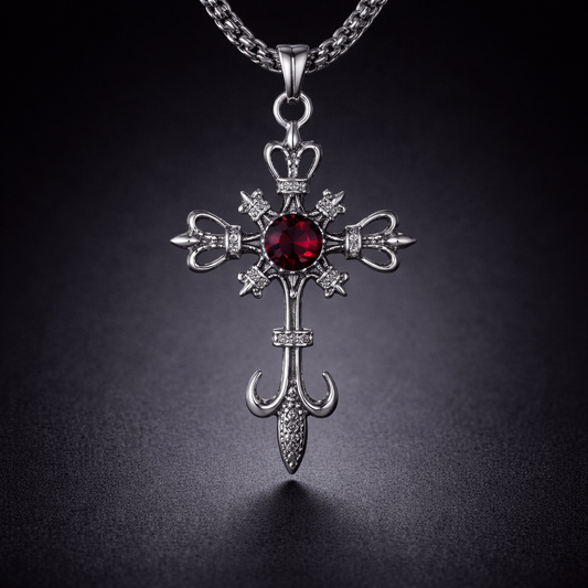 Crimson Benediction Necklace
