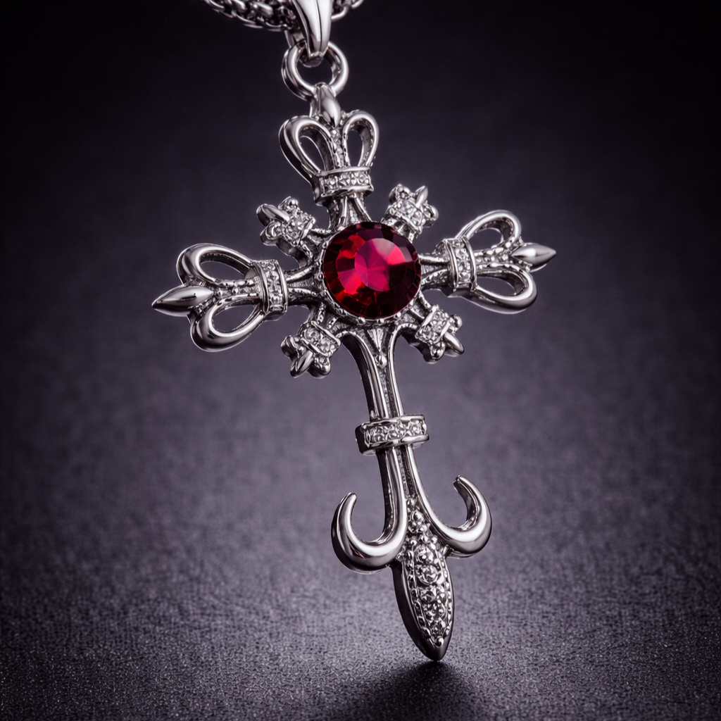 Crimson Benediction Necklace