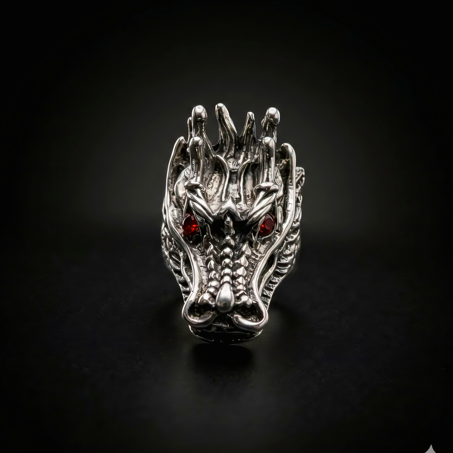 Crimson Wyrm Sovereign Ring