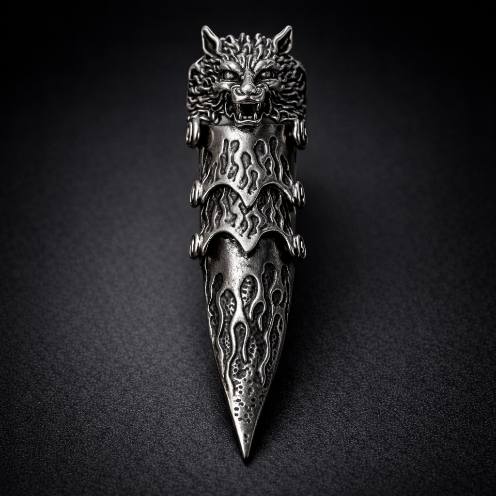 Inferno Dragon Claw Ring