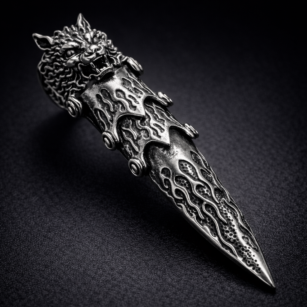 Inferno Dragon Claw Ring